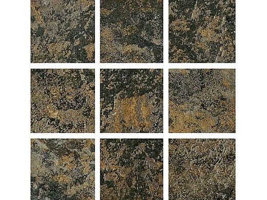 National Pool Tile Aztec 2x2 Series | Ash Nero | AZ208