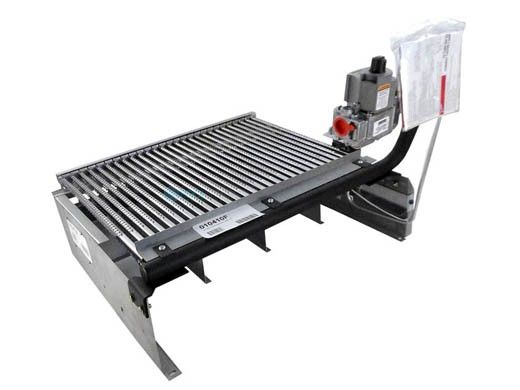 Raypak 406A Burner Tray with Natural Gas Valve IID | Electronic Ignition | 010410F