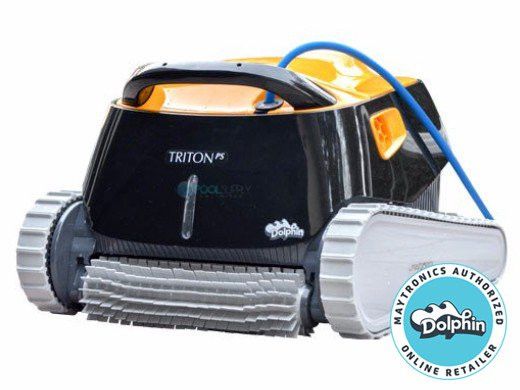 Maytronics Dolphin Triton PS Inground Robotic Pool Cleaner with PowerStream | 99996207-USW