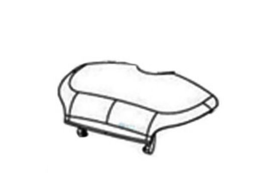 Maytronics Front Cover Mtc8 | Light Grey | 99807062