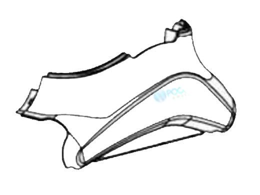 Maytronics Side Panel Right Mtc8 | Gray | 99807122 | 99807823