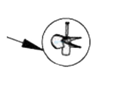Maytronics Impeller + Screw | Black | 9995266