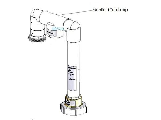 AutoPilot Residential Manifold Top with Trisensor Installed | PLA0193
