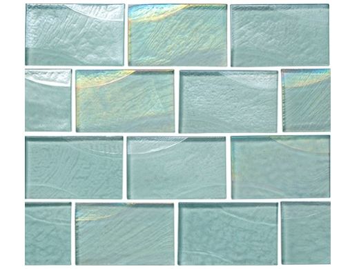 National Pool Tile Sea Ice Series 2x3 Glass Tile | Icecap | ICE-CLEAR2X3