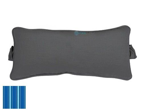 Ledge Lounger Signature Collection Chaise Headrest Pillow | Premium 2 Color Pacific Blue Fancy | 11700-480