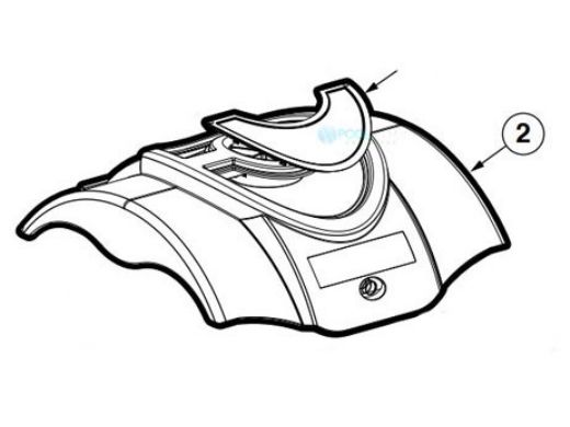 Hayward SharkVAC Dome SV Gray | RCX97419-237