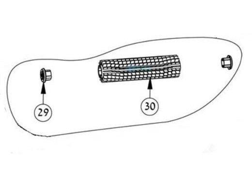 Maytronics Active Brush E10 Assembly | Grey | 9995544-ASSY