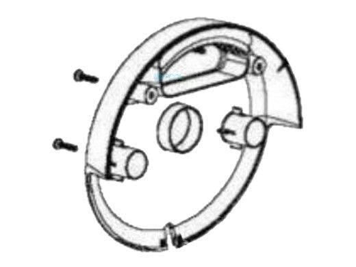 Maytronics Side Cover Pulley MBC5 | Light Blue | 9991068
