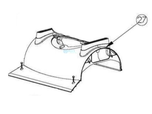Maytronics Outer Casing Nautilus | 99951906