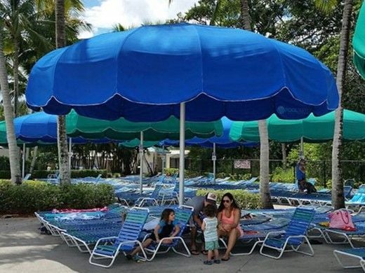 Anchor Industries FUNbrella Classic Permanent Umbrella Shade Structure | 12' Round | CLASSIC12