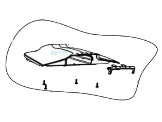 Maytronics Filter Cover E30 Assembly | 99952192-ASSY