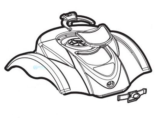Hayward SharkVAC XL Dome Assembly | RCX97471SB-237