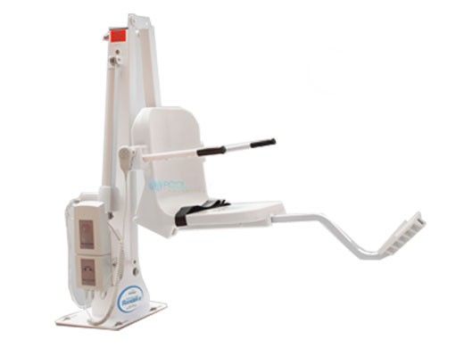 Aqua Creek Ranger 2 Pool Lift | No Anchor | White with White Seat | F-RNGR2-W
