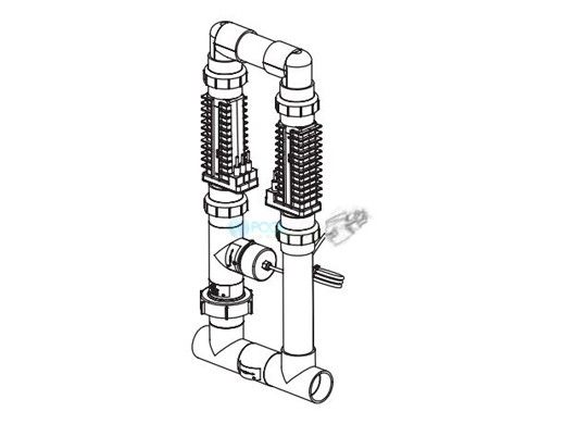 AutoPilot Manifold Commercial with 2 PPC5 Cells with M&L Connection | 941-215AC