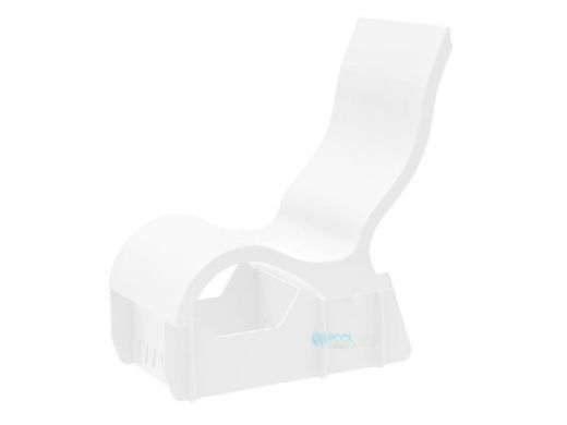 Ledge Lounger Chair Riser for 18" - 20" Water Depth | White | LL-SG-CR-RISER->18-20-WH