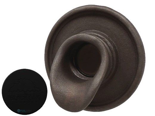 Black Oak Foundry DaVinci Scupper | Almost Black Finish | S57-BLK | S60-BLK