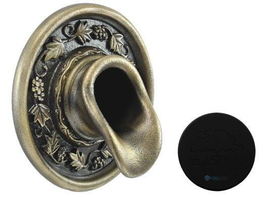Black Oak Foundry Napa Scupper | Almost Black Finish | S62-BLK | S66-BLK