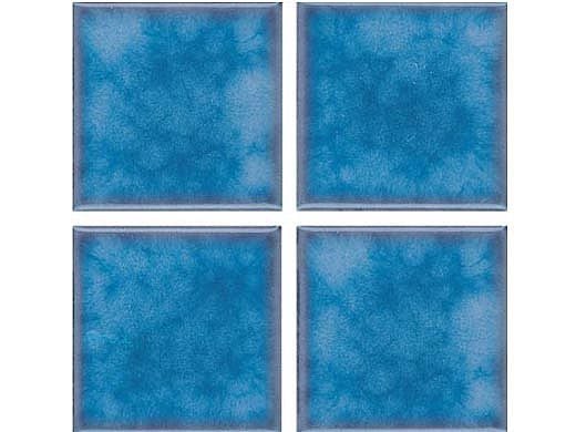 National Pool Tile Akron Field Series | Cloud Olive Blue | KAK325