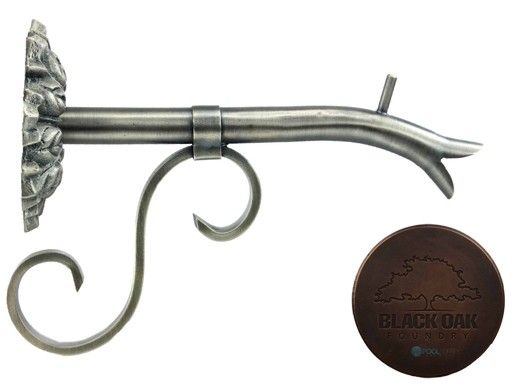 Black Oak Foundry Small Courtyard Spout with Bordeaux | Distressed Copper Finish | S7584-DC