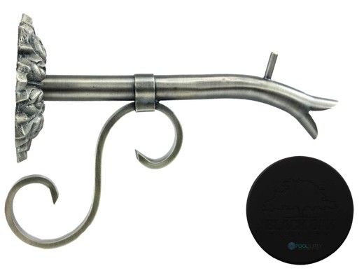 Black Oak Foundry Small Courtyard Spout with Bordeaux | Almost Black Finish | S7584-BLK