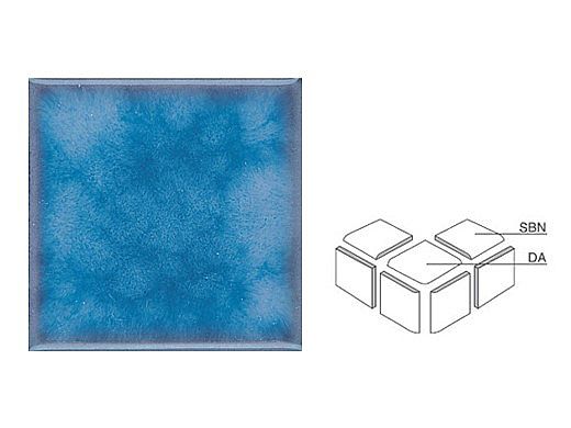 National Pool Tile Akron Field Down Angle Trim | Cloud Blue | KAK325 DA