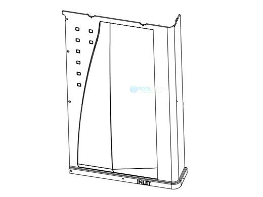 Pentair 36" Front Right Panel | Almond | 473742
