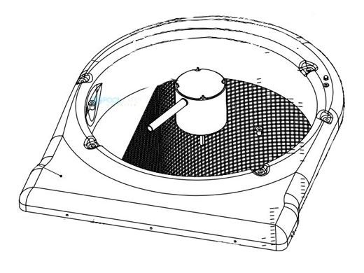 Pentair Ultratem Heat Pump Top | Almond | 473773