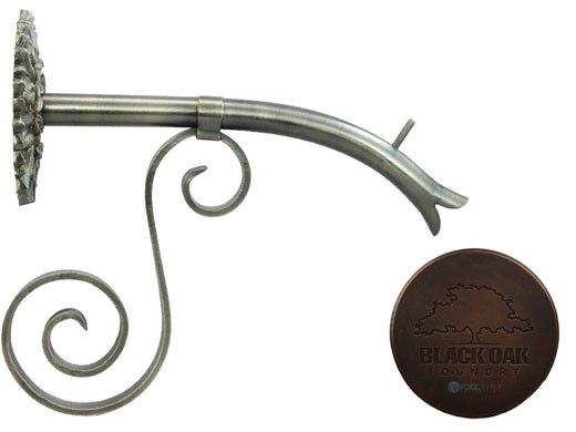 Black Oak Foundry Large Courtyard Spout with Versailles | Distressed Copper Finish | S7685-DC | S7690-DC