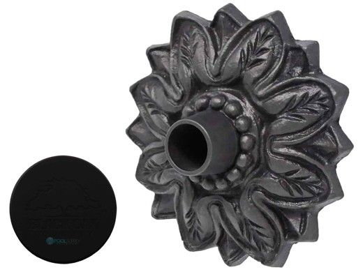 Black Oak Foundry Large Nikila Emitter | Almost Black Finish | S81-BLK