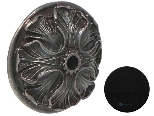 Black Oak Foundry Mini Oak Leaf Emitter | Almost Black Finish | M222-BLK