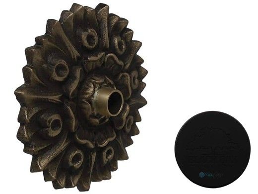 Black Oak Foundry Versailles Emitter | Almost Black Finish | S85-BLK | S90-BLK