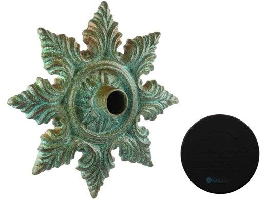 Black Oak Foundry Normandy Emitter | Almost Black Finish | S83-BLK