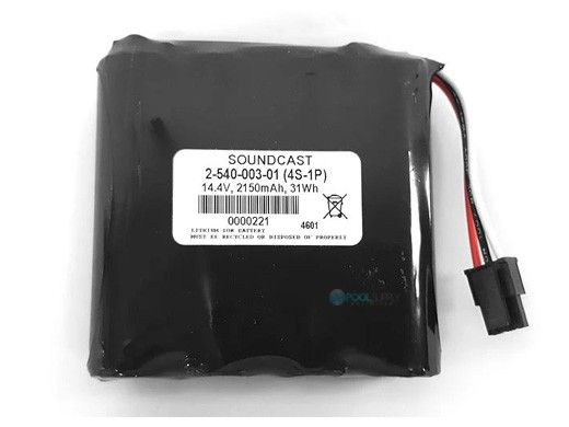 Soundcast Replacement Battery for Outcast Jr | 2-540-003-01
