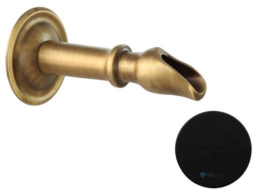 Black Oak Foundry Anzio Spout | Almost Black Finish | S28-BLK