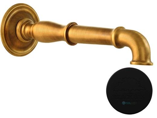 Black Oak Foundry Siena Spout | Almost Black Finish | S23-BLK