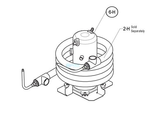 Raypak 1PH Heat Pump Compressor | Three Phase | H000014