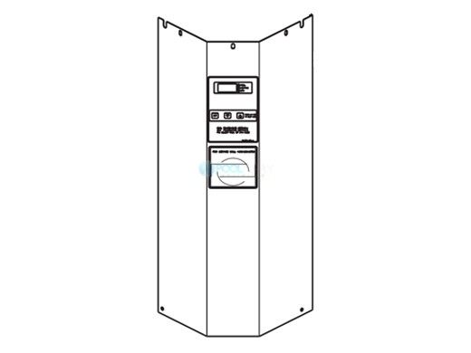 Raypak Control Cover Analog | Warm Dark Gray | H000225
