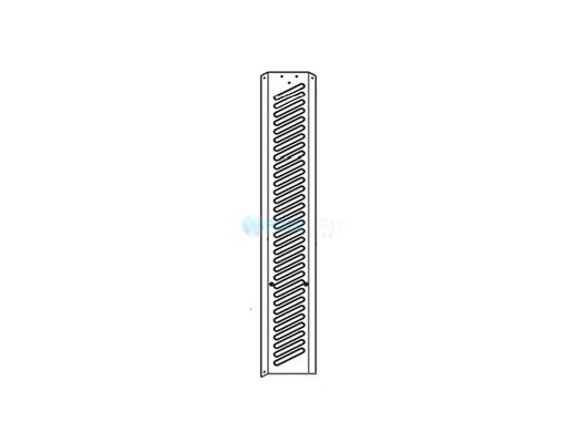 Raypak Corner Jacket Panel | Stainless Steel | H000217