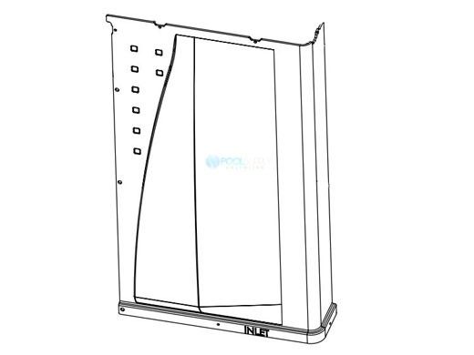 Pentair 24" Front Right Panel | Almond | 473412