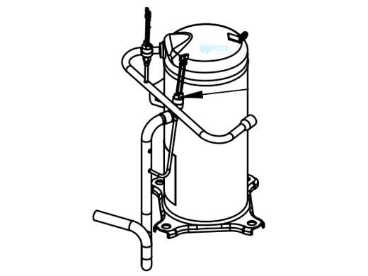 Hayward HeatPro Heat Pump Compressor | HPX11024204