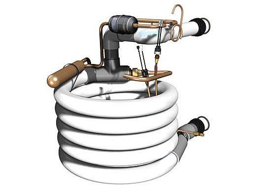 Hayward HeatPro Heat Pump Condenser HEX-TI, Tube-In-Tube, 4.5RVL | HPX24024712
