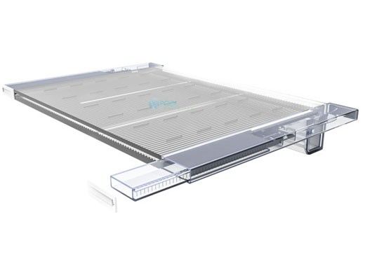 Brilliant Wonder 36" LED Waterfall 2 with 12" Lip Clear | Back Port with 100' Cord | 25777-330-120
