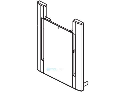Raypak Door Assembly | Green | 010378F