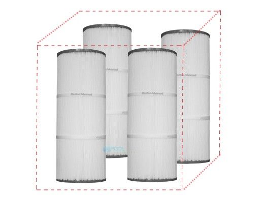 Replacement Cartridge for Hayward C2030 224 Sq Ft Filter | 4-Pack |  PA56L-PAK4 SPG