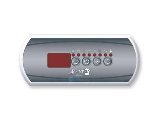 Gecko IN.K200 Spaside 2-Pump Key Pad | 0607-008002