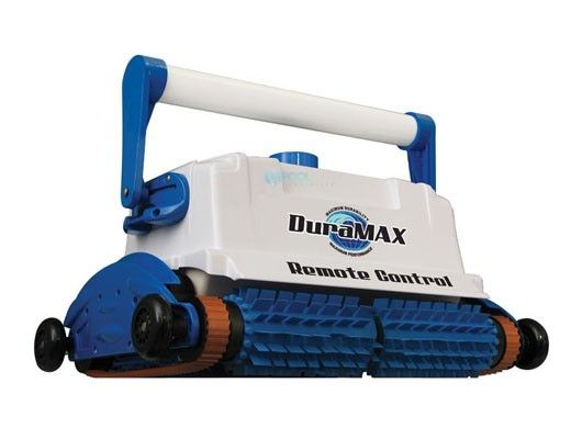 Aquaboat DuraMax JR RC Inground Commercial Robotic Cleaner with Remote & Caddy | ADMXRCSW
