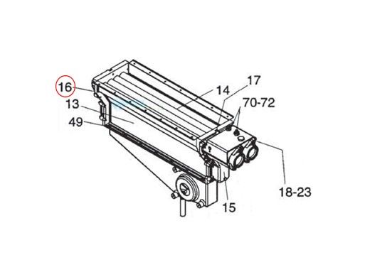 Zodiac Jandy Return Header | R0304000