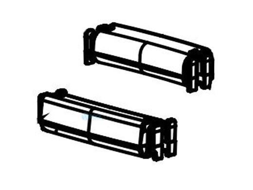 Aqua Products Handle Top/Bottom | 1 Set | White | AP201323001PK