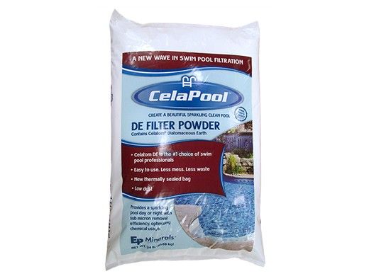 CelaPool Low Dust Swimming Pool DE Filter Media 24 Lb