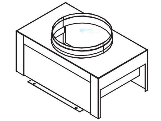 Raypak Flue Collector | 130A Heater | 011623F